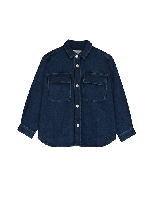 Oversized Denim Overshirt