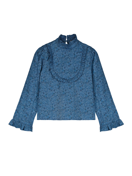 Liberty Mock Neck Blouse