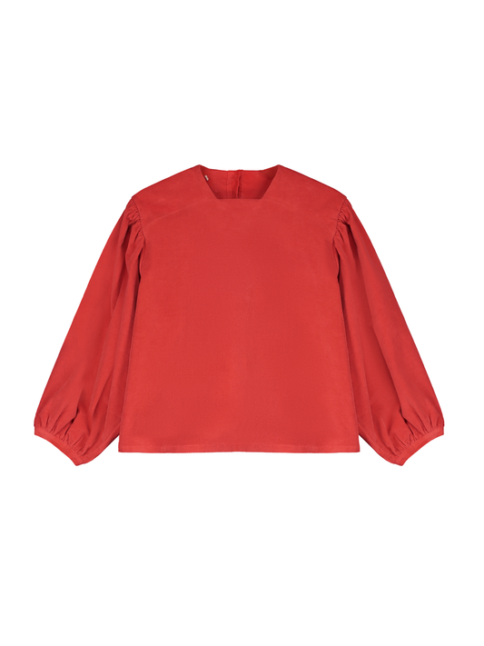 Square Neck Dyed Blouse