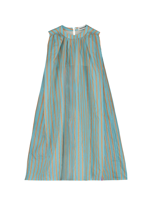 Vestido Evase a Rayas