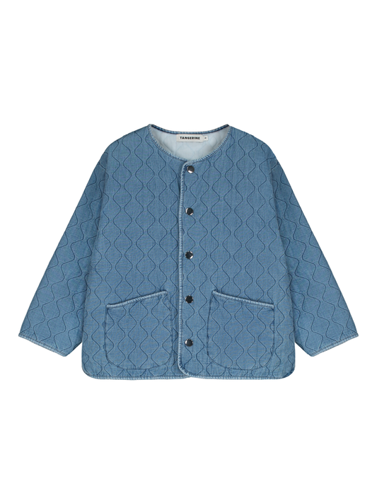 Chaqueta vaquera acolchada