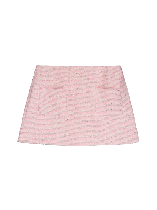 Minifalda de tweed