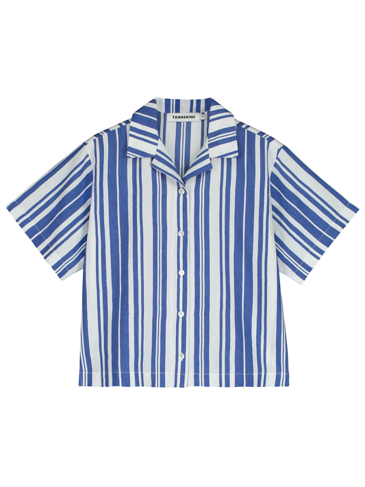 Camisa de bolos a rayas