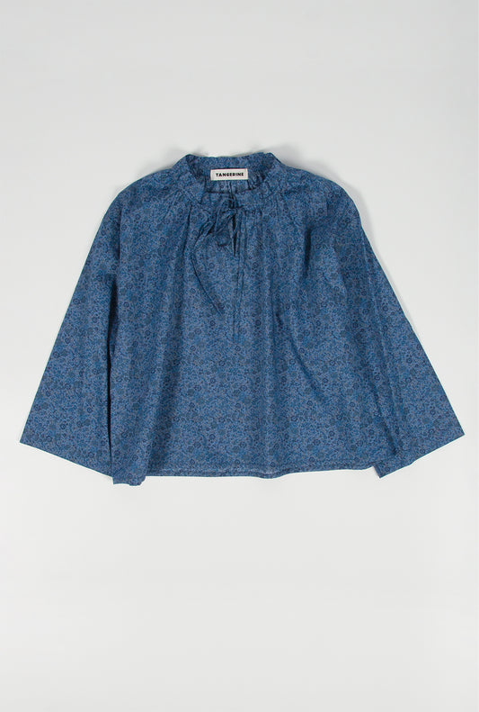 Ruffle Neck Liberty Shirt