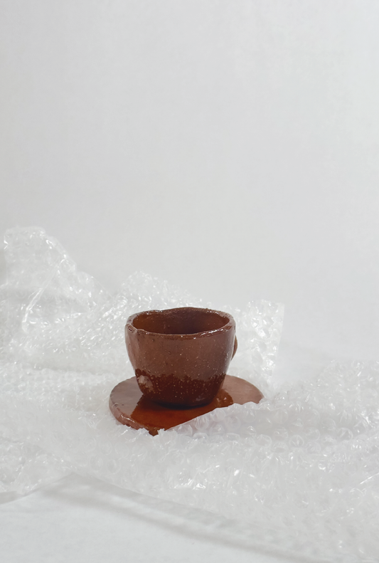 Mug with dish