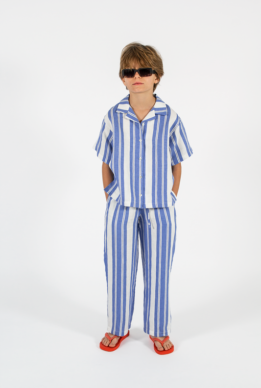 Striped Long Trousers on Pre-order