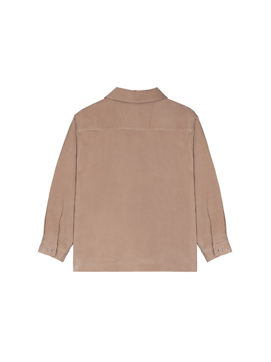 Weave-Dyed Corduroy Shirt