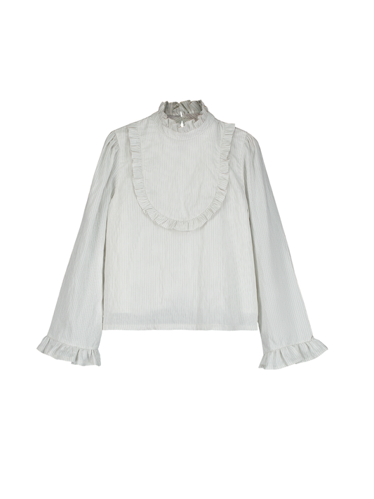 Mock Neck Blouse