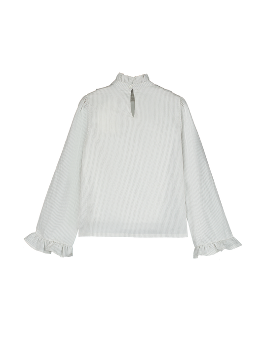Mock Neck Blouse