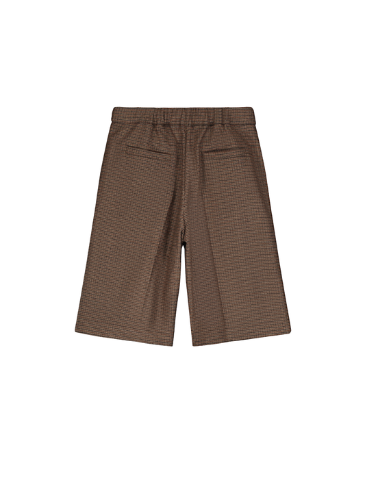 Houndstooth Check Bermuda