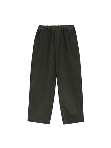 Relaxed Fit Velvet Trouser