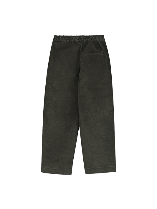 Relaxed Fit Velvet Trouser
