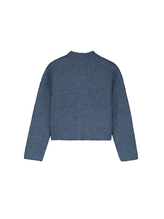 Round Neck Cardigan