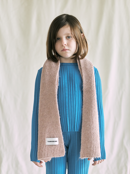 Wool-Knit Scarf