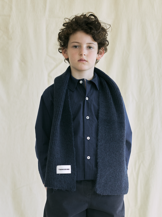 Wool-Knit Scarf