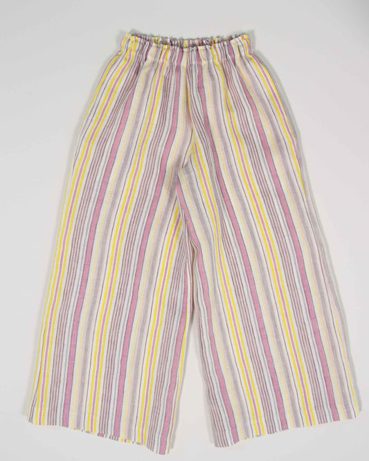 Striped Wide Trousers