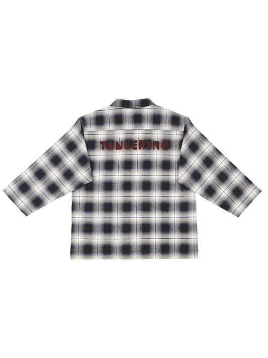 Box Fantôme Check Overshirt