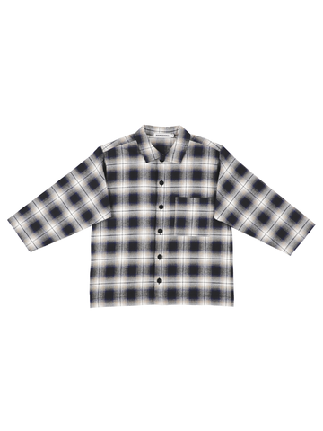 Box Fantôme Check Overshirt