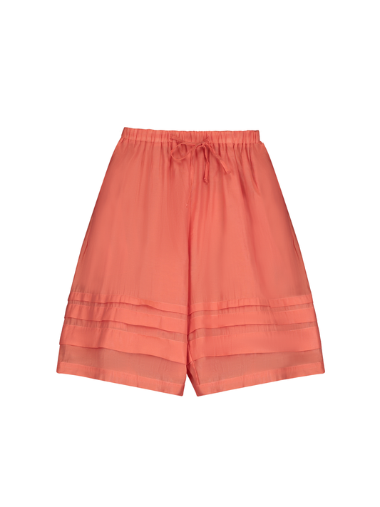 Pleated Bermuda Short