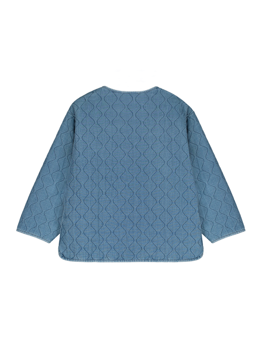 Denim Quilted Jacket