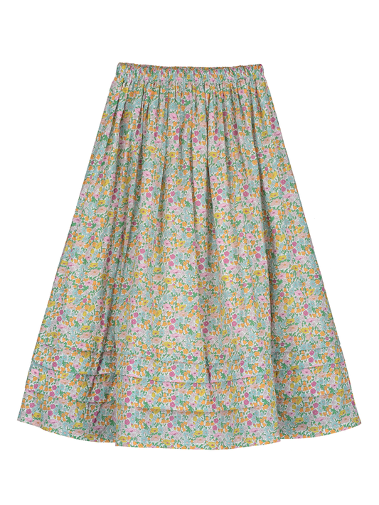 Liberty Pleated Midi Skirt