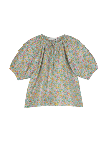 Pleated Liberty Blouse