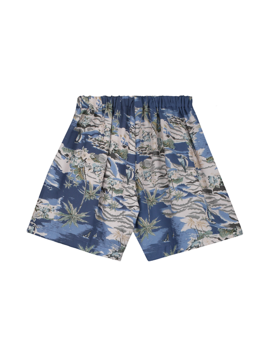Printed Bowling Short