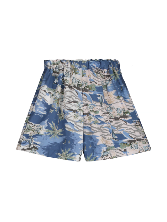 Printed Bowling Short