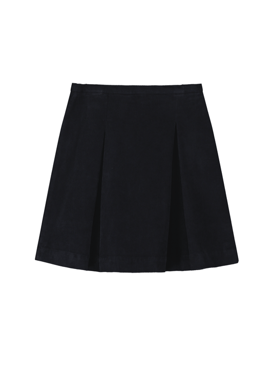 Box-Pleat Mini Skirt