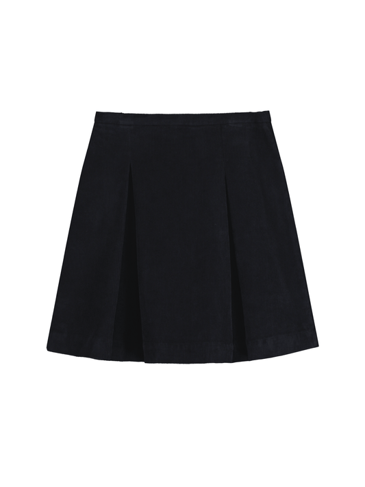 Box-Pleat Mini Skirt