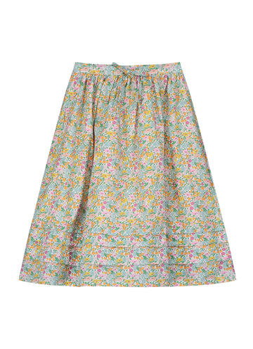 Liberty Pleated Midi Skirt