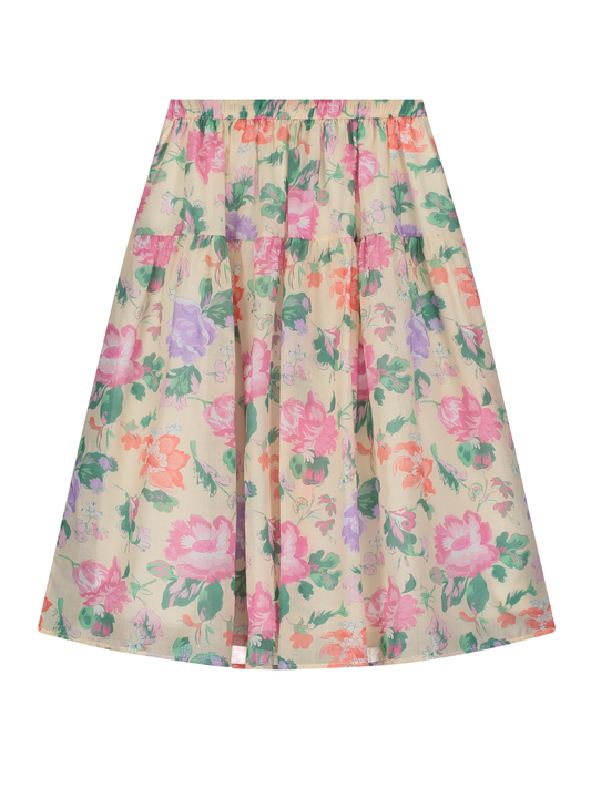 VOILE MIDI SKIRT