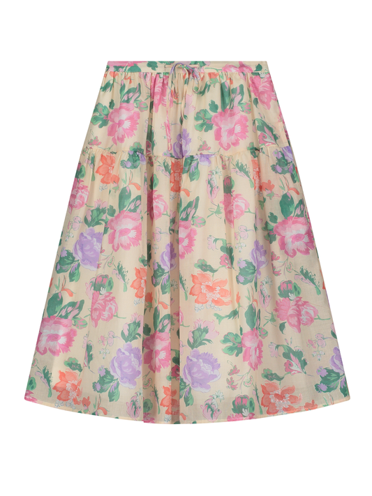 VOILE MIDI SKIRT