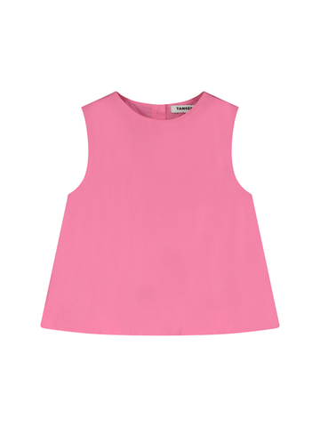 A-LINE TAFFETA BLOUSE