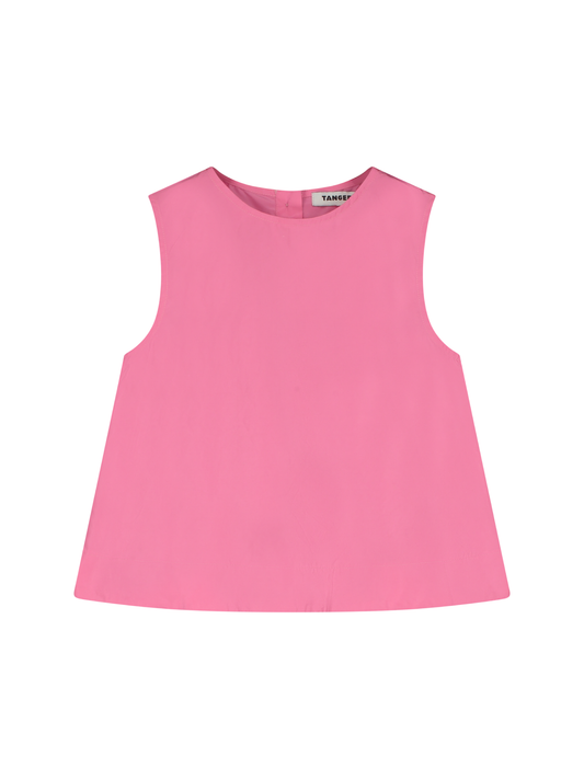 A-LINE TAFFETA BLOUSE