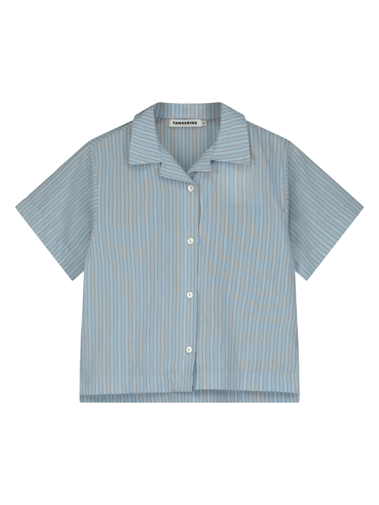 STRIPED BOWLING SHIRT