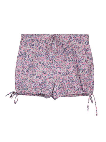 FLOWER MOTIF SHORTS