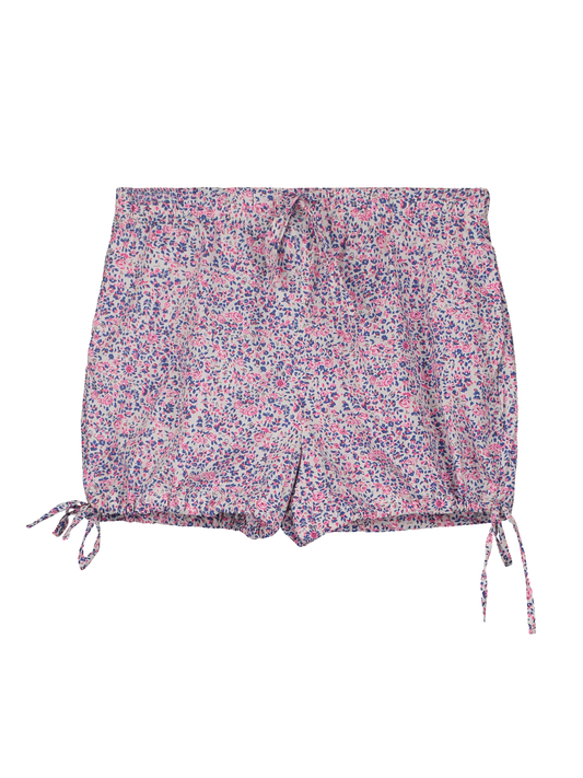 FLOWER MOTIF SHORTS