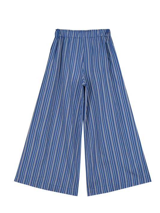 STRIPED WIDE TROUSER