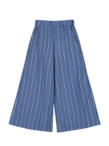 STRIPED WIDE TROUSER