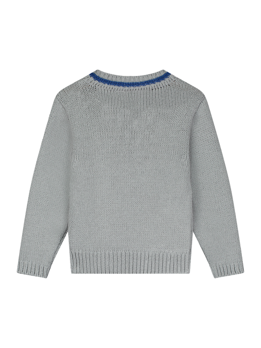 CHUNKY NECK KNITTED JUMPER