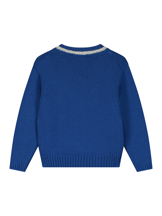 CHUNKY NECK KNITTED JUMPER