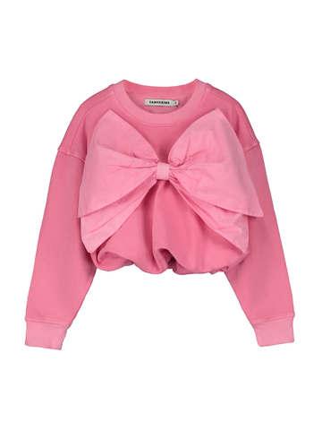 BOW CREW NECK SWEATER