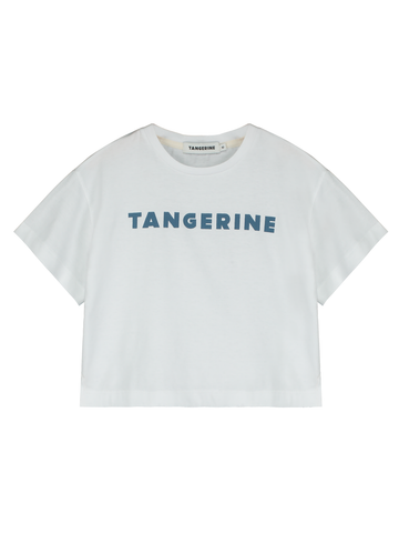 WHITE LOGO T-SHIRT
