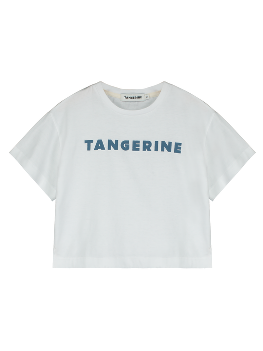 WHITE LOGO T-SHIRT