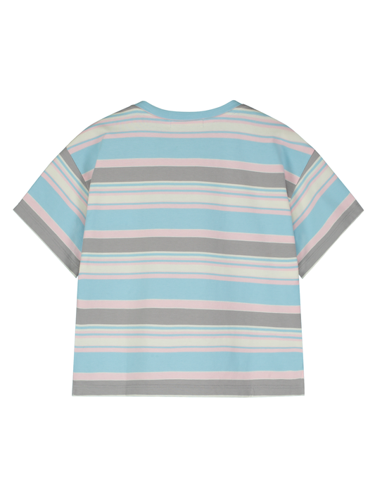 MULTICOLOR STRIPED T-SHIRT