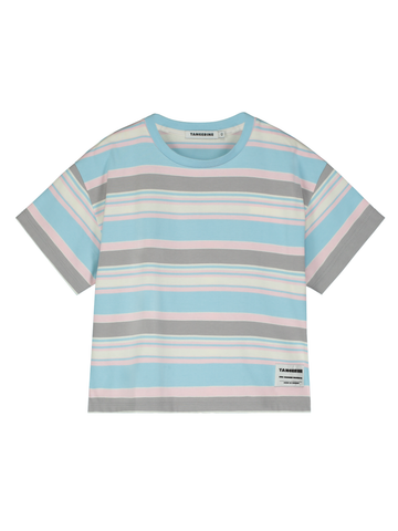 MULTICOLOR STRIPED T-SHIRT