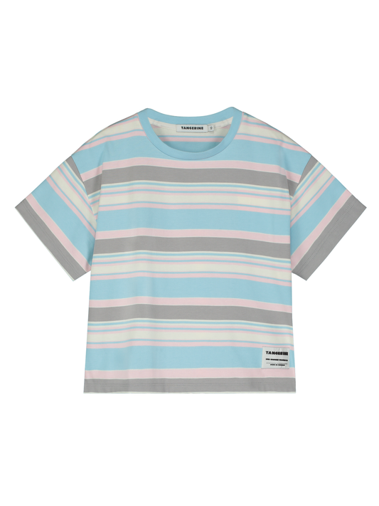 MULTICOLOR STRIPED T-SHIRT