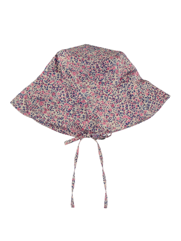 FLOWER MOTIF BUCKET HAT