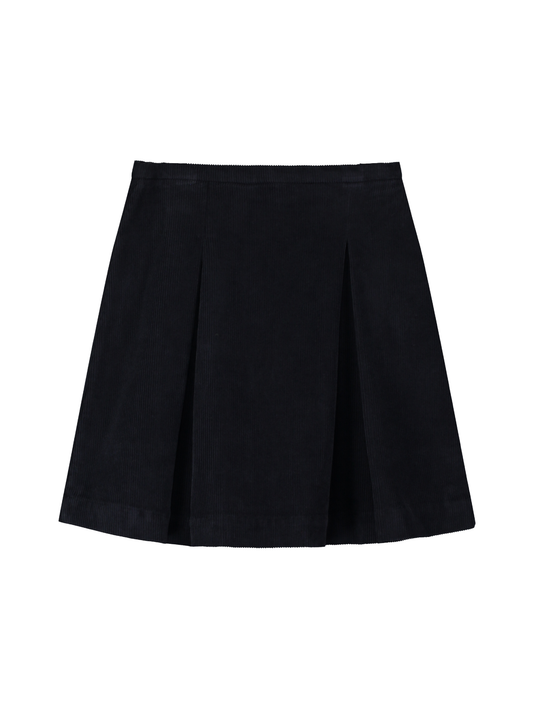 Box-Pleat Mini Skirt